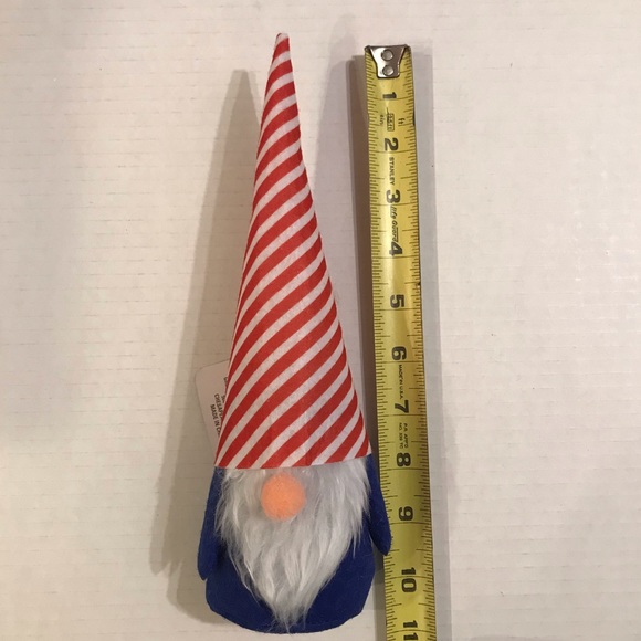 Gnomes Red, White And Blue Shelf Sitters 10” 4th Of July Felt Gnomes - Picture 7 of 8